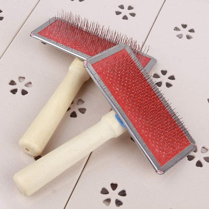 Dog Cat Pet Salon Grooming Hair Brush Comb Slicker S ExcellentDeft Processed