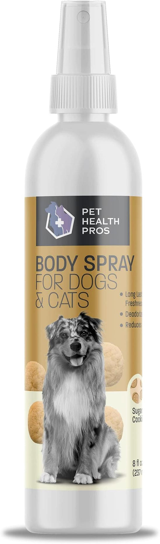 Sugar Cookie Scented Dog Deodorizing Spray for Dogs and Cats - Long Lasting Pet Cologne and Deodorizer - 8 oz