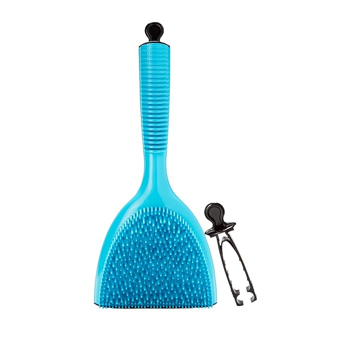 Michel Mercier Grooming Brush - Pet Brush Dog and Cat Brush for Shedding Grooming Pet Hair Brush for Long/Short Haired - Free Tick Remover Tool Included (Thick Coat)
