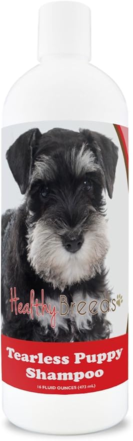 Healthy Breeds Standard Schnauzer Tearless Puppy Dog Shampoo 16 oz