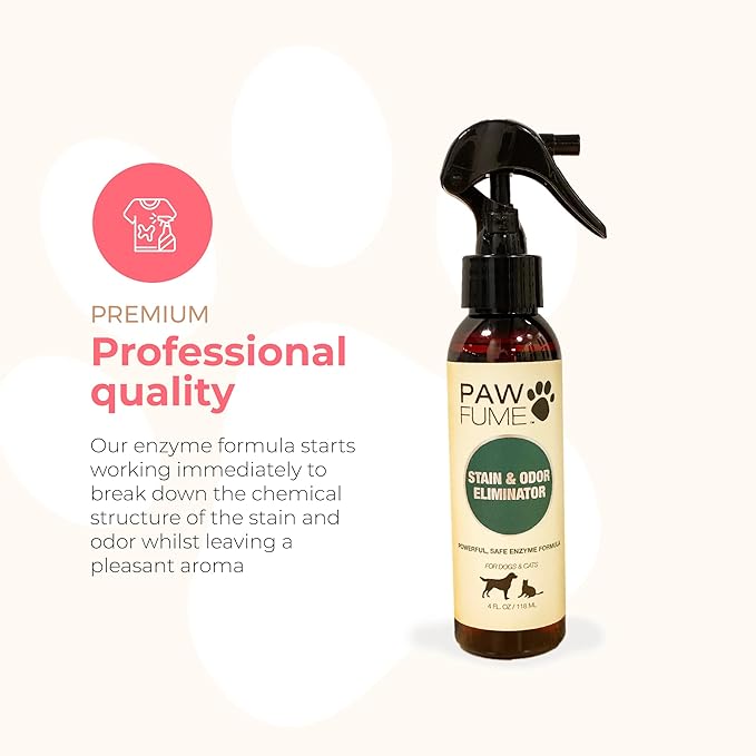 PAWFUME Premium Dog Spray (Lavender) + Stain & Odor Eliminator