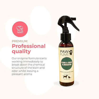 PAWFUME Premium Dog Spray (Lavender) + Stain & Odor Eliminator