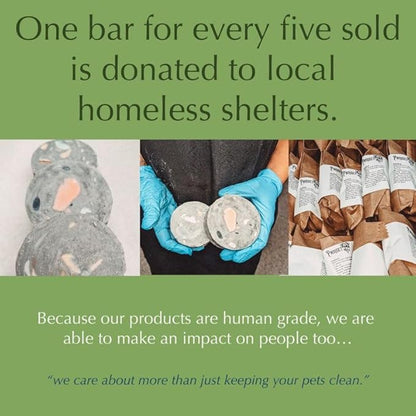 Dog Shampoo and Conditioner Bar with Hemp Seed Oil | Organic Dog Shampoo for Allergies and Itching | All Natural Bar Shampoo and Conditioner (2)