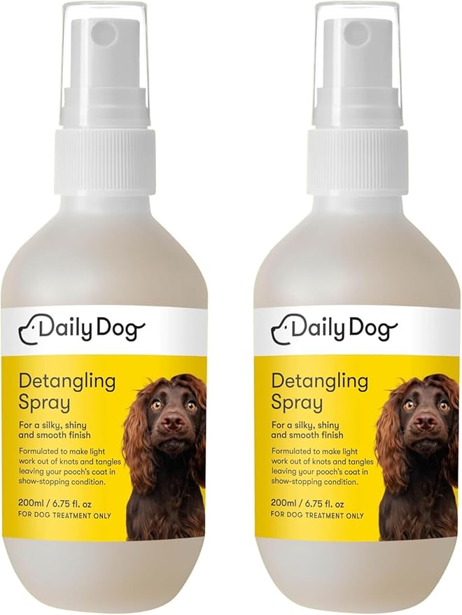 Detangling Spray Dematting, Detangler Spray For Dogs - 200ml (bundle of 2)