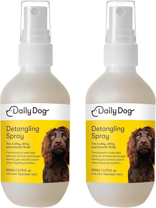 Detangling Spray Dematting, Detangler Spray For Dogs - 200ml (bundle of 2)