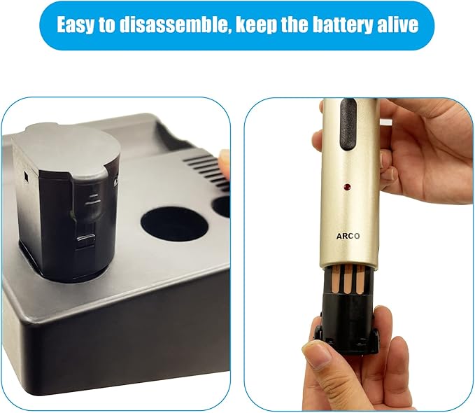 Replacement Battery Compatible with Wahl Arco & Arco SE Pet Hair Clippers. 2100 mAh NiMH,2 Pack