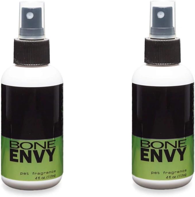 Designer Pet Colognes, Pet Fragrances for the Best Smellers. (2) 4oz Bottles (Bone Envy)