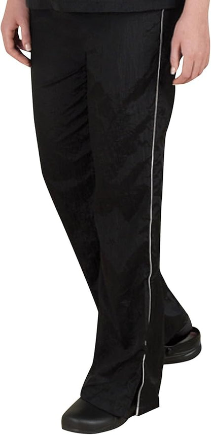 Top Performance Contrast-Trim Grooming Pants — Fashionable and Versatile Pants for Professional Groomers - Medium, Black/White