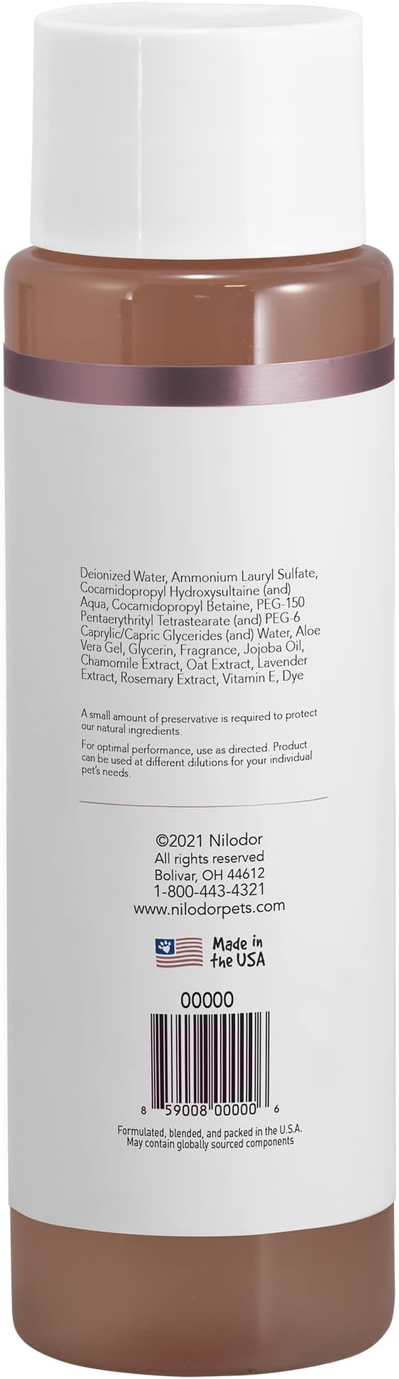 Bobbi Panter Gorgeous Dog Shampoo for Brightening & Whitening - Natural Ingredients, Tear-Free, Paraben-Free, pH-Balanced, 20:1 Concentrated Formula, Peach Scent, 13 oz. (Case of 12)