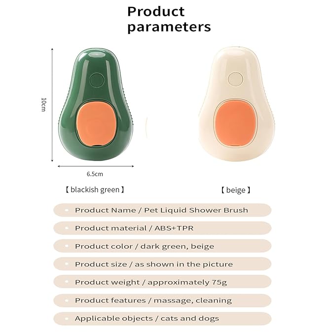 Cat Steam Brush,Self Cleaning Steam Brush for Cats Dogs, 3 In1 Steamy Brush for Pets Steamer Brush, Pet Brush for Removing Tangled and Loosse Hair (Beige)
