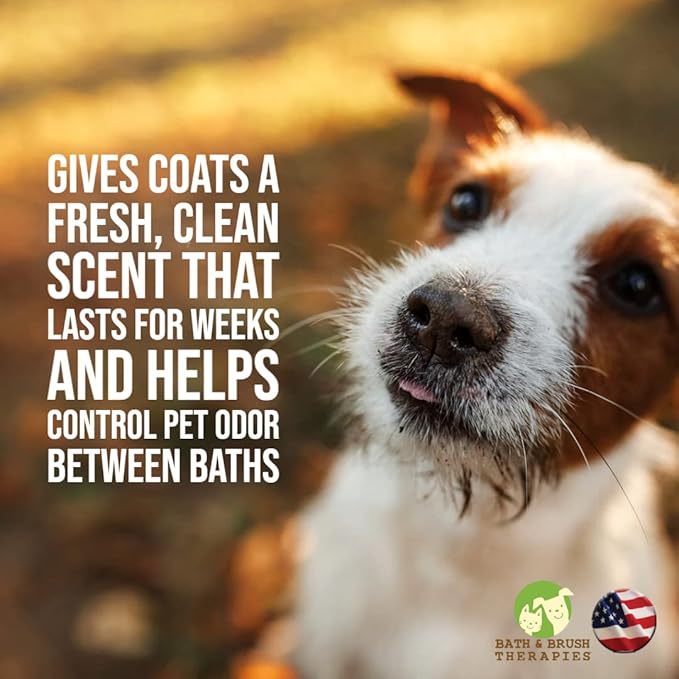Bath & Brush Therapies® Bubble Gum Pet Cologne 12.5 oz. For Dogs | Long-Lasting Pet Perfume | Odor Eliminator | Cruelty-Free | Paraben-Free | Biodegradable and Non-Toxic | Made In The USA