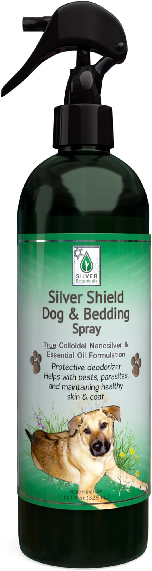 Silver Shield Dog & Bedding Spray | All Natural Colloidal Silver Dog Hygiene Spray