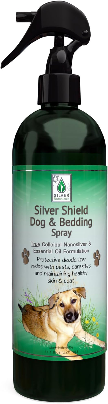 Silver Shield Dog & Bedding Spray | All Natural Colloidal Silver Dog Hygiene Spray