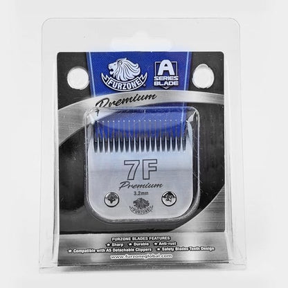 Detachable Blade - Size 7F Blade 1/8", Made of Durable Japanese Steel, Compatible with Most Andis, Oster, Wahl A5 Clippers