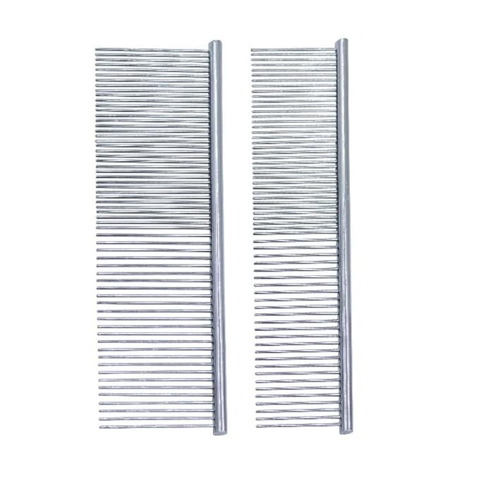 Multifunction Stainless Steel Pet Dematting Comb, Pets Combs Hairbrush Cat Dog Grooming Combs Pet Accessory Tool