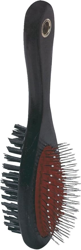 Pk Wood Dog Brsh Size Ea Petking Wood Pet Brush