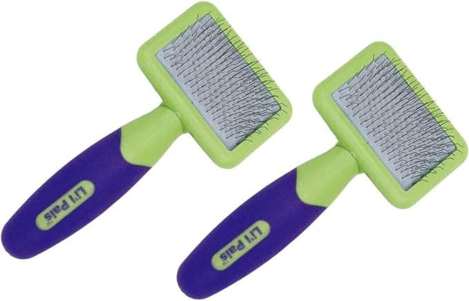 Soft Slicker Brush for Removing Mats, Tangles, and Loose Hair from Your Pets