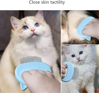 Pet Hair Remover Brush Cleaning Slicker Brush for Dogs and Cats(Green)