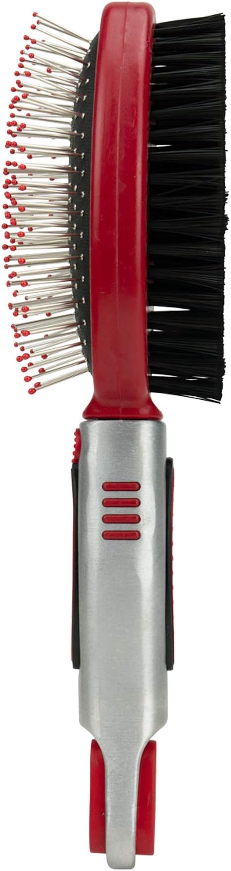 CHI Double Sided Grooming Brush for Dogs & Puppies | 2-in-1 Pin and Bristle Brush for All Coats