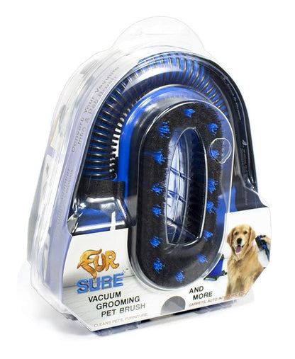 Fur Sure Vacuum Brush Kit for Home Pet Grooming and Cleaning Furniture and Carpet – Great for Medium to Large Sized Breeds and Cleaning Up After All Pets