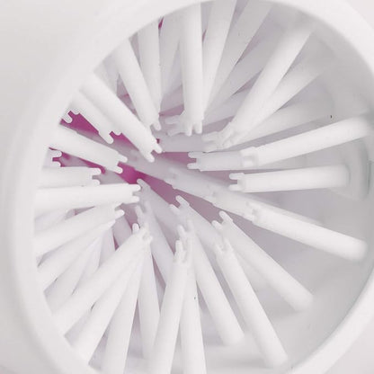 Dog Washer Cup, Protable Safe and Non‑Irritating Dog Washer Feet Cleaner for Dog for Dogs for Paws(pink)
