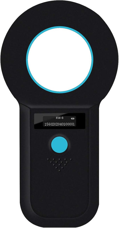 Smoostart Microchip Scanner, 1000 Records Increased Huge Data Storage Upload to PC, Scanning Distance and Speed Increase, Only Compatible with FDX-B/EMID (15/10) Digits Microchips