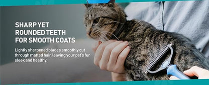 Pet Hair Remover Comb Double Sides Blades