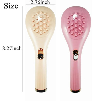 Self-Cleaning Soft Fur Brush for puppy – Scalable Gentle Grooming Brush Small Dogs Comb for Chihuahuas, Teddy Dogs, Yorkies, Maltipoos, Shih Tzus (Pink Pink)