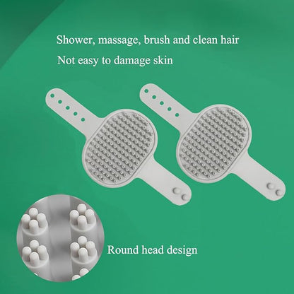 Pet Dematting Comb - 2 Sided Undercoat Rake for Cats & Dogs - Safe Grooming Tool for Easy Mats & Tangles Removing - Medium and Long Haired Cats Dogs Brush for Shedding. (Green)