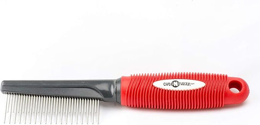 Ultimate Pet Shedding Comb, Red