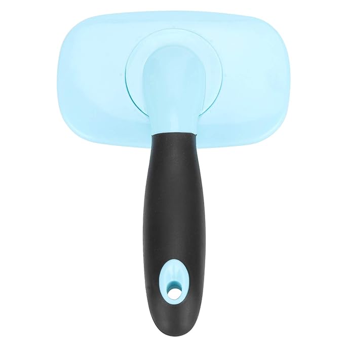 Pet Hair Comb, Cat Dog Cleaning Hair Massage Comb 360° Rotation Deshedding Slicker Brush Pet Removal Comb Grooming Tool(Blue)