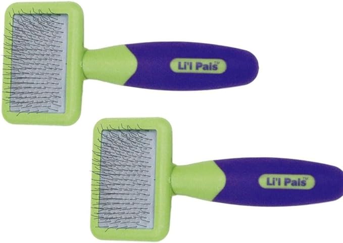 Soft Slicker Brush for Removing Mats, Tangles, and Loose Hair from Your Pets