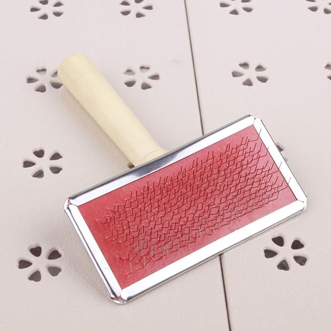 Dog Cat Pet Salon Grooming Hair Brush Comb Slicker S ExcellentDeft Processed