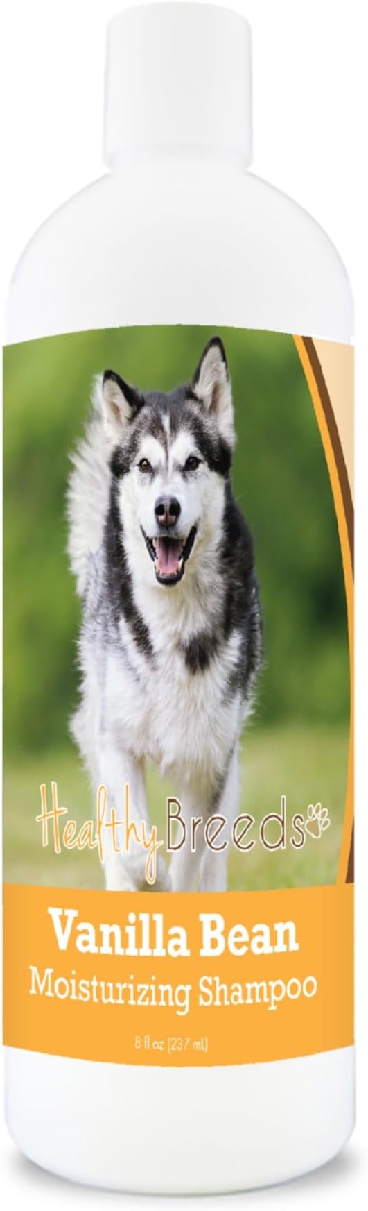 Healthy Breeds Alaskan Malamute Vanilla Bean Moisturizing Shampoo + Conditioner - with Vitamins A, D, E + Coconut Oil - 8 oz