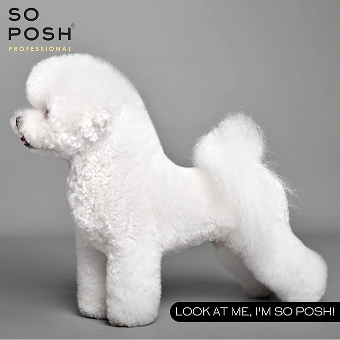 So White Dog Shampoo - with Coconut Oil, Brightens White Coats, Moisturizing & Nourishing, Sulfate, Ammonia & Paraben Free. 8.4 Oz