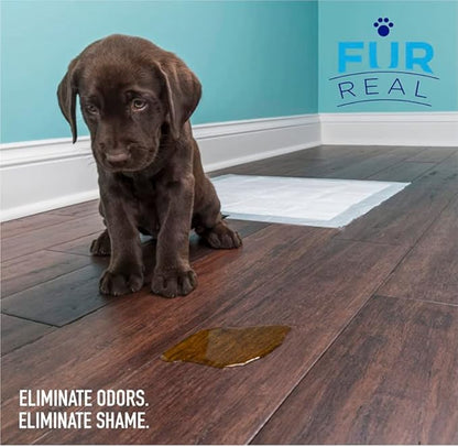 Fur Real Pet Odor Eliminator - 32oz Non-Toxic Dog Smell Eliminator for Home, Attacks the Source - Dog Deodorizing Spray for Lingering Smells