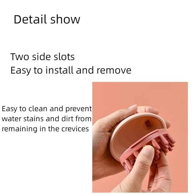 Dual Brush Head Multi-Function Cat brush，Combing, Bathing, massaging, 1 brush for 3 purposes，Cats, dogs and other animals Be common