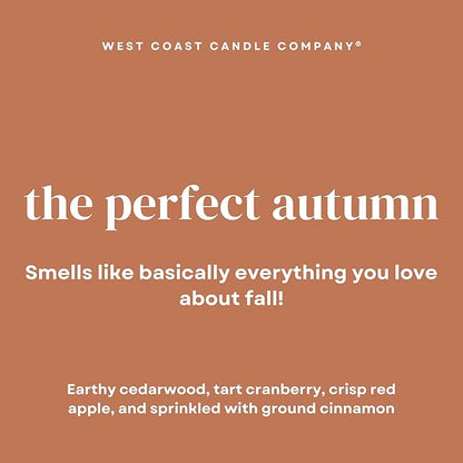 Pet Friendly All Natural Wax Melts - Non-Toxic, Pet Odor Eliminator, Pure Soy, Veterinarian Approved (The Perfect Autumn)