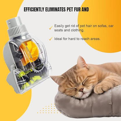 Pet Hair Vacuum Cleaner: 1-1/4 inch (32mm) size, compatible with most vacuum cleaners, for cleaning home textiles carpets and car interiors