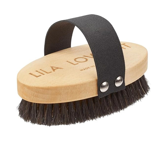 Short hairbrush for dogs - with horsehair and brass bristles, with beech wood from sustainable forestry, Made in Germany, SHORT HAIR BRUSH by LILA LOVES IT