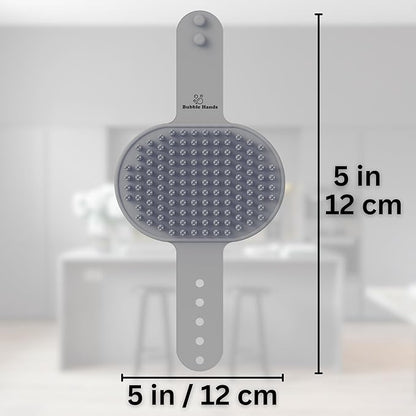 Dog Bath Brush - Silicone Grooming and Shedding Brush for Dogs & Cats, Puppy Essentials Dog Shampoo Brush, Pet Hair Removal Tool for Deep Clean & Massage