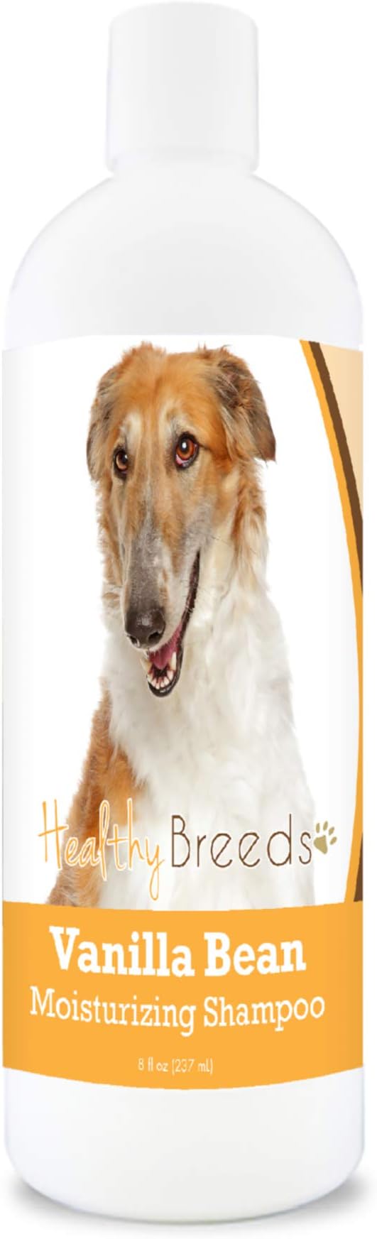 Healthy Breeds Borzois Vanilla Bean Moisturizing Shampoo + Conditioner - with Vitamins A, D, E + Coconut Oil - 8 oz