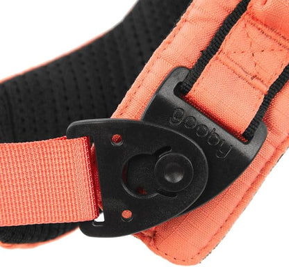 Gooby Lite Gear Z Harness - Scratch Resistant Ergonomic Harness with Shock Absorption - Head-in Harness for Small or Medium Dogs