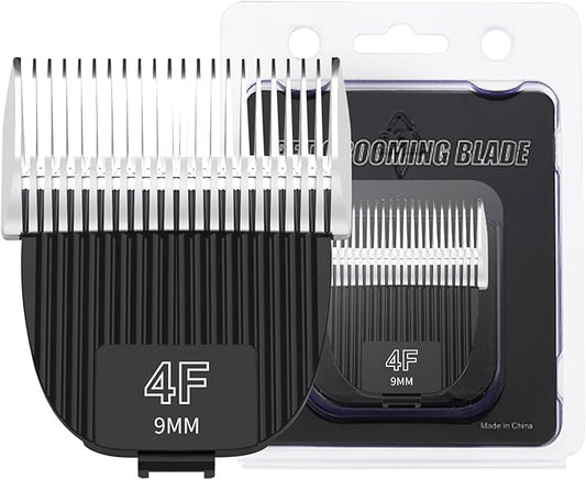 Flash Clipper Professional Detachable Replacement Blades,Compatible with Kenchii Flash Clipper Blade（Size 4F-9mm ）