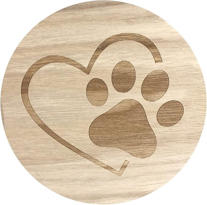 Sand + Paws Scented Candle - Teakwood - Additional Scents and Sizes –Luxurious Air Freshening Jar Candles Neutralize pet Odors and Enhance Home décor – 100% Cotton Lead-Free Wicks - 21 oz