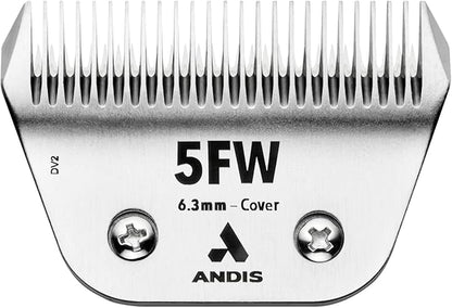Andis 561464 ceramicEDGE #5FW Cover Wide Blade, Small Animal and Pet Grooming, Detachable Replacement Blade, Long Lasting, Stainless Steel