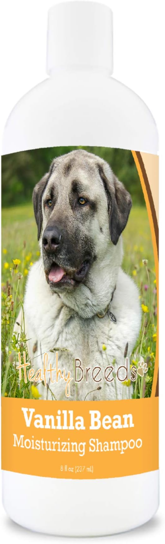 Healthy Breeds Anatolian Shepherd Dog Vanilla Bean Moisturizing Shampoo + Conditioner - with Vitamins A, D, E + Coconut Oil - 8 oz