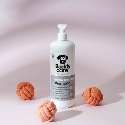 Derma Sensitive Dog Shampoo by Buddycare | with Aloe Vera and Pro Vitamin B5 (33.8oz)