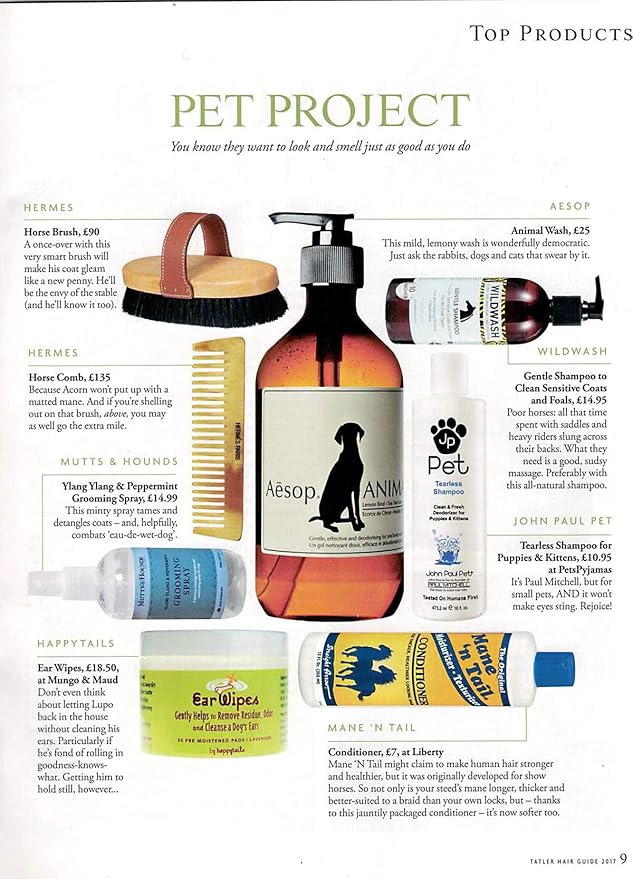 PRO Hydrating (Conditioning) Dog Shampoo for Dry and Flaky Coats - with Manuka, Lavender and Aloe Vera - Made in UK Natural Pet Care - 10.2 fl oz (Dilutes to 2.6 gallons)