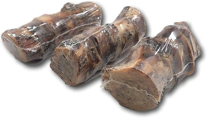 Top Dog Chews Premium - Made in The USA - Dog Bones with Bone Marrow - Long Lasting Natural Beef Femur Chews - Best for Small Dogs - Shrink Wrapped for Freshness. (1 Count of 6 Slices)